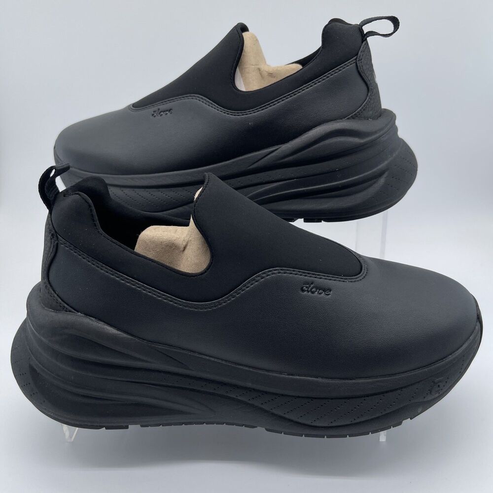 Clove Ona All Black Option Healthcare Sneakers | Women's 8.5 | Men's 7
